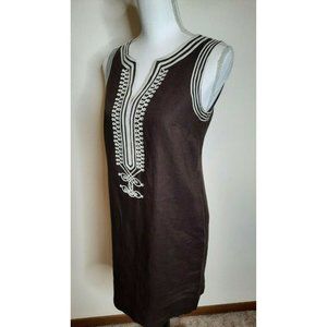 Michael Kors Linen Sleeveless Tunic Shift Dress 4